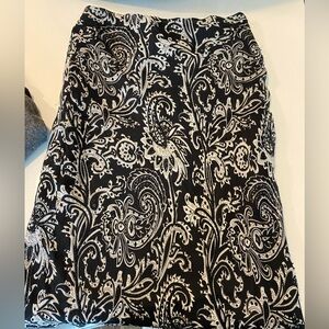 Whimsigoth paisley silk 90s ICE skirt